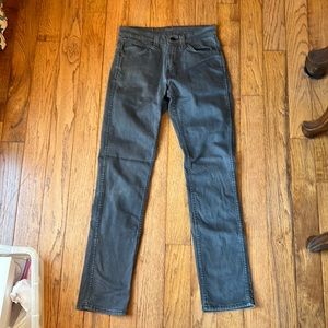 Levi’s Mens Gray 511 Jeans 29” x 32”